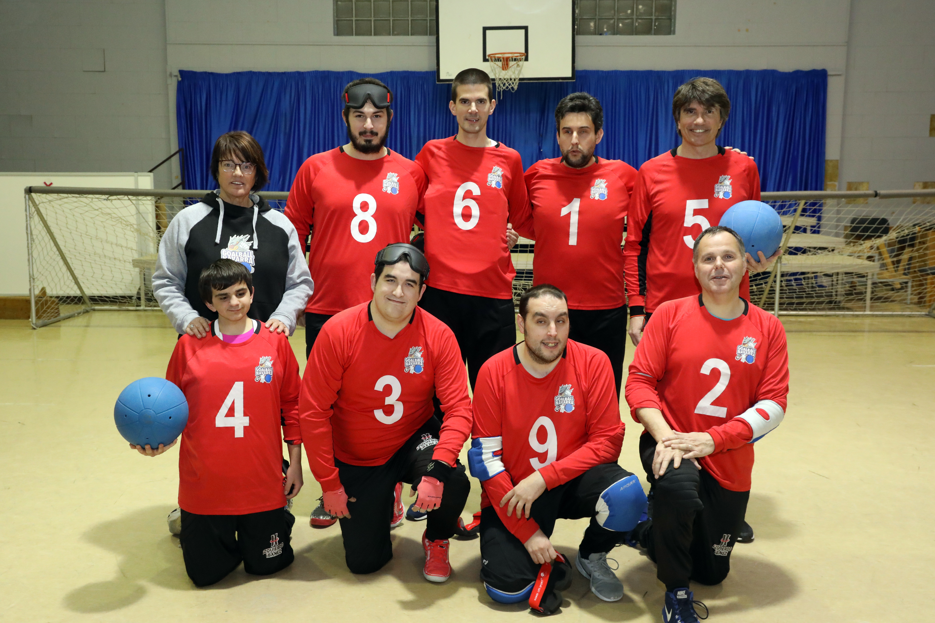 Goalball Navarra busca el ascenso a Primera División